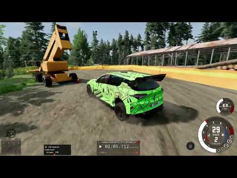 Forbin Pines Rally Stage BeamNG